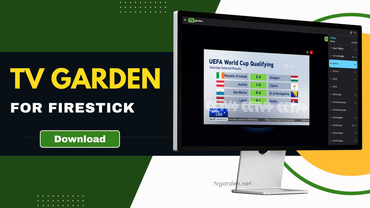 TV Garden For Fire Stick